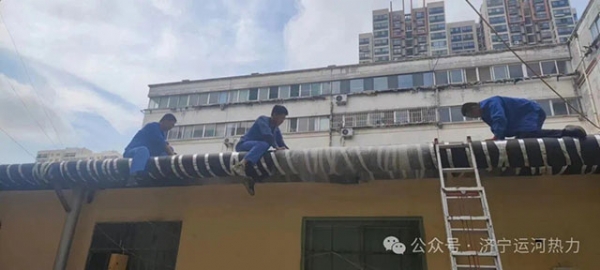 備戰(zhàn)供暖，全面開展小區(qū)試壓工作